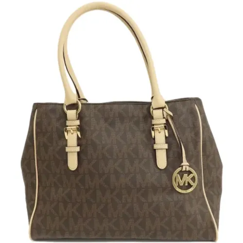 Pre-owned Canvas shoulder-bags , female, Sizes: ONE SIZE - Michael Kors Pre-owned - Modalova