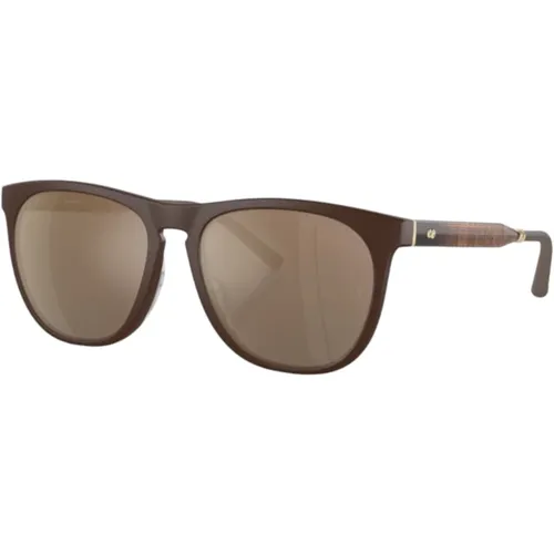 Geometric Sunglasses Terra d'ombra R-1 , unisex, Sizes: 55 MM - Oliver Peoples - Modalova