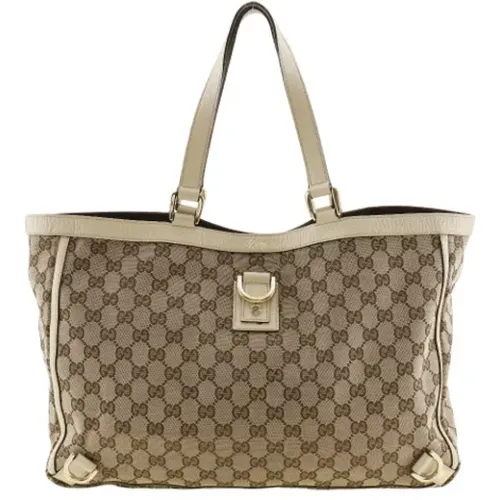 Pre-owned Canvas gucci-bags , female, Sizes: ONE SIZE - Gucci Vintage - Modalova