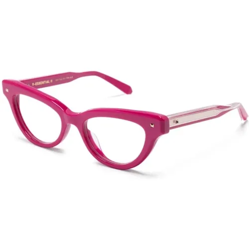 Vlx124 C Optical Frame , female, Sizes: 50 MM - Valentino - Modalova