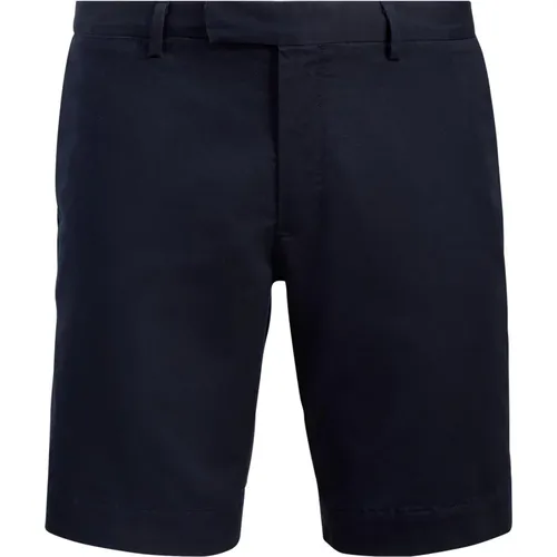 Slim Fit Chino Shorts in Beige , male, Sizes: W40, W38 - Ralph Lauren - Modalova