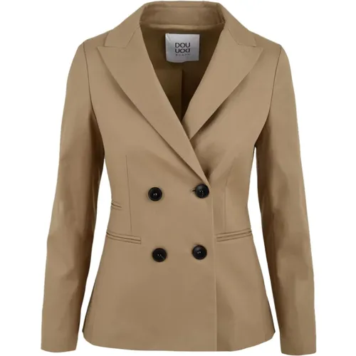 Jacket with Fenicottero Model , female, Sizes: XS, 2XS - Douuod Woman - Modalova