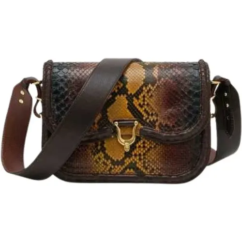 Python Crossbody Tasche Mini Manon - Claris Virot - Modalova