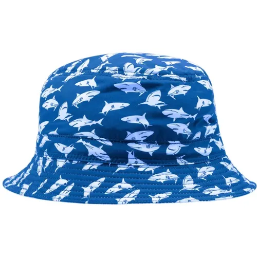 Haifischdruck Hut , Herren, Größe: 59 CM - PAUL & SHARK - Modalova