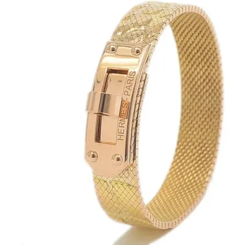 Pre-owned Yellow Gold Hermès Kelly , female, Sizes: ONE SIZE - Hermès Vintage - Modalova