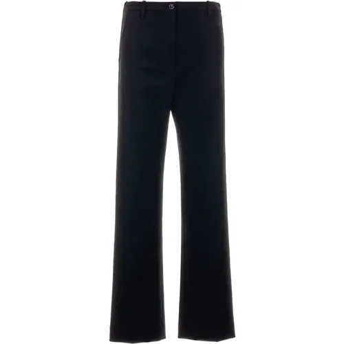 Morning Kick Wool Pants with Pockets , female, Sizes: W28, W29 - Nine In The Morning - Modalova