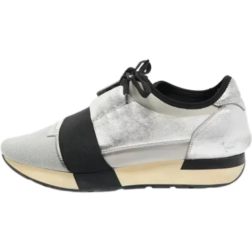 Pre-owned Fabric sneakers , female, Sizes: 7 UK - Balenciaga Vintage - Modalova