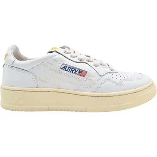 Low Leather Sneakers , female, Sizes: 8 UK, 5 UK, 4 UK, 3 UK - Autry - Modalova