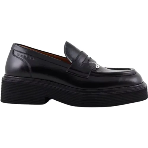 Leder Loafer Marni - Marni - Modalova