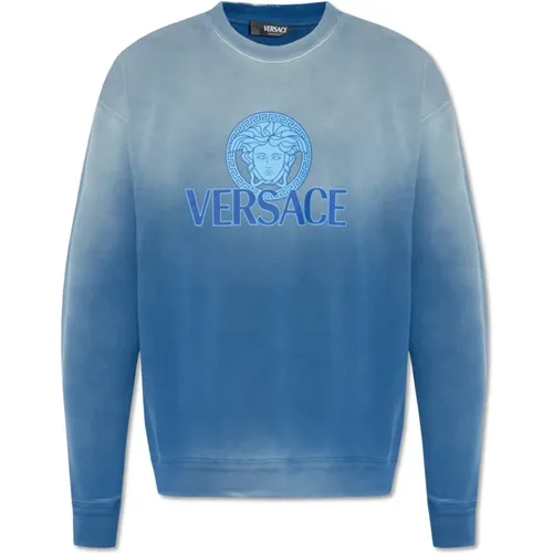 Bedruckter Sweatshirt Versace - Versace - Modalova