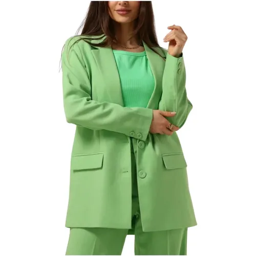 Grüner Carlamw Blazer , Damen, Größe: XL - My Essential Wardrobe - Modalova