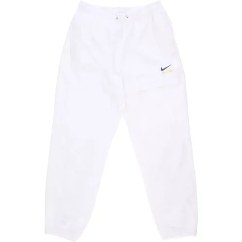 Winterized Fleece Tracksuit Trousers /Yellow , male, Sizes: L, XL - Nike - Modalova