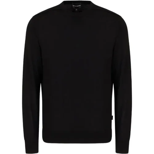 Crew Neck Sweater , male, Sizes: XL, M, L, S - Emporio Armani - Modalova