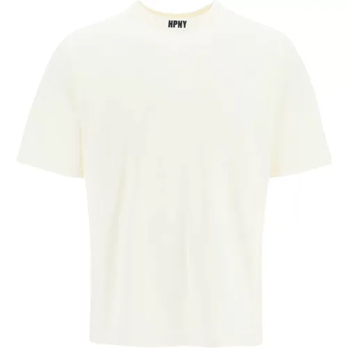 Hpny embroidered t-shirt , male, Sizes: XS - Heron Preston - Modalova