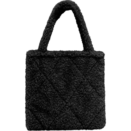 Shopper Bag in Sherpa , female, Sizes: ONE SIZE - BomBoogie - Modalova