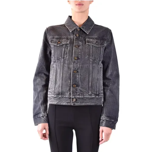Stylish Denim Jacket , female, Sizes: XS - Saint Laurent - Modalova