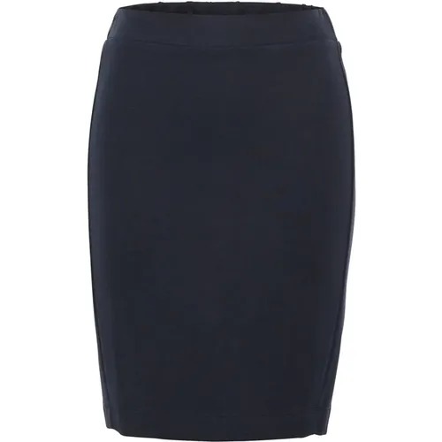 Stylish Pencil Skirt Marine , female, Sizes: 2XL, 2XS, L, XL, XS, 3XL, M, S - InWear - Modalova