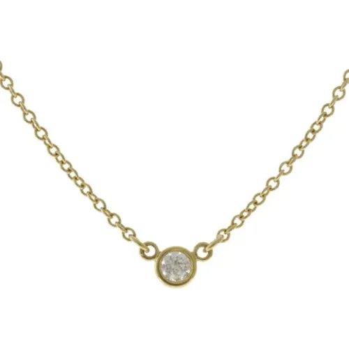 Pre-owned Gold necklaces , unisex, Sizes: ONE SIZE - Tiffany & Co. Pre-owned - Modalova
