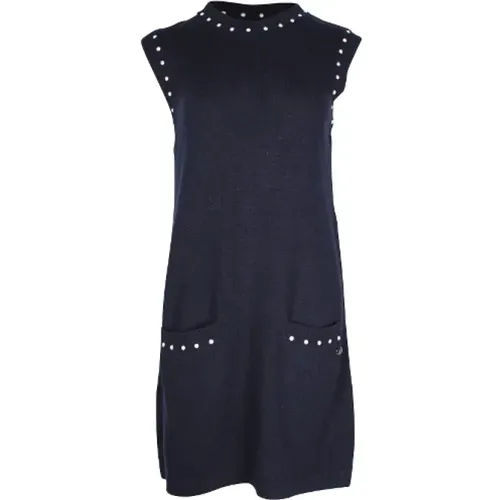 Pre-owned Cotton dresses , female, Sizes: XS - Chanel Vintage - Modalova