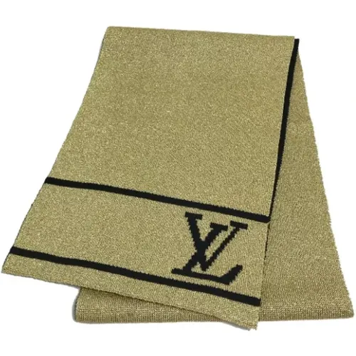 Pre-owned Wool scarves , female, Sizes: ONE SIZE - Louis Vuitton Vintage - Modalova