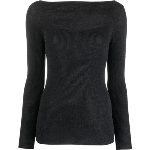 Round-neck Knitwear , female, Sizes: XS, M, L - P.a.r.o.s.h. - Modalova