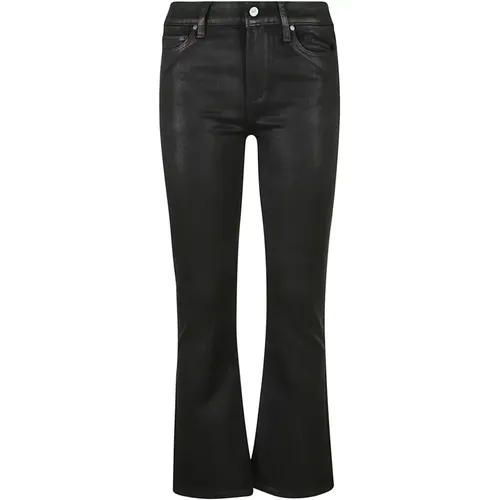 Flared High Waist Jeans , female, Sizes: W25 - Paige - Modalova