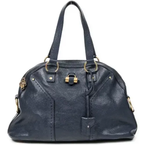 Pre-owned Leather handbags , female, Sizes: ONE SIZE - Yves Saint Laurent Vintage - Modalova