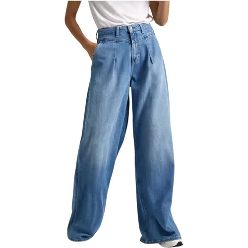 Wide Leg Denim Jeans , Damen, Größe: W29 - Pepe Jeans - Modalova