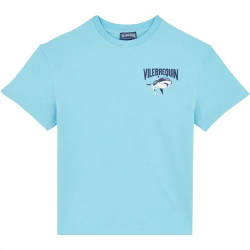 Requins T-Shirt aus Bio-Baumwolle für Jungen - Vilebrequin - Modalova