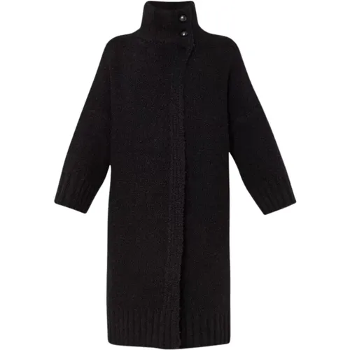 Clic and Elegant Wool and Alpaca Coat , female, Sizes: S, XS - Liu Jo - Modalova