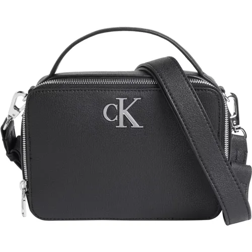 Monogram Cross Body Bag , female, Sizes: ONE SIZE - Calvin Klein Jeans - Modalova