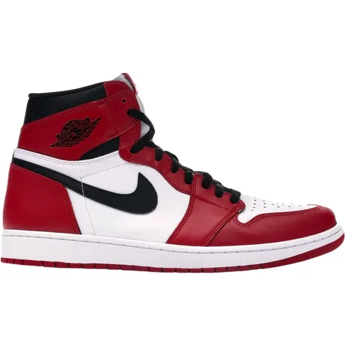 Limited Edition Retro High Chicago Sneaker , male, Sizes: 12 UK, 11 UK, 9 UK, 10 1/2 UK, 13 UK, 14 1/2 UK, 11 1/2 UK, 13 1/2 UK, 8 1/2 UK, 6 1/2 UK, 7 - Nike - Modalova