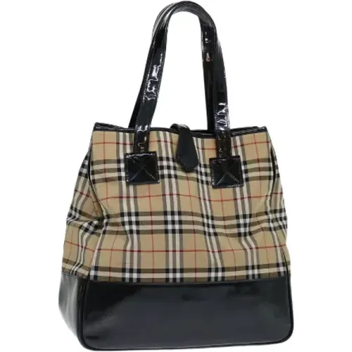 Pre-owned Canvas handbags , female, Sizes: ONE SIZE - Burberry Vintage - Modalova