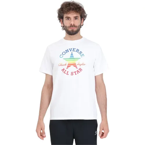 T-Shirts , Herren, Größe: S - Converse - Modalova