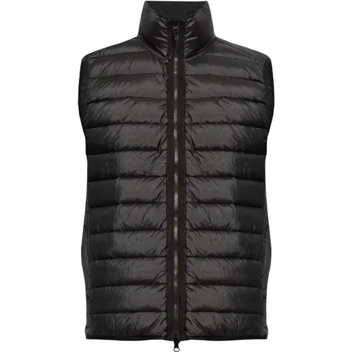 Real Down Gilet Jacket , male, Sizes: M, L, S, XL - Stone Island - Modalova