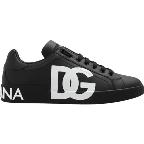 ‘Portofino’ sneakers , male, Sizes: 6 UK - Dolce & Gabbana - Modalova