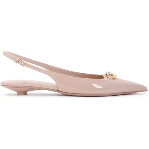 Rose VLogo Bold Ballerina Schuhe - Valentino Garavani - Modalova