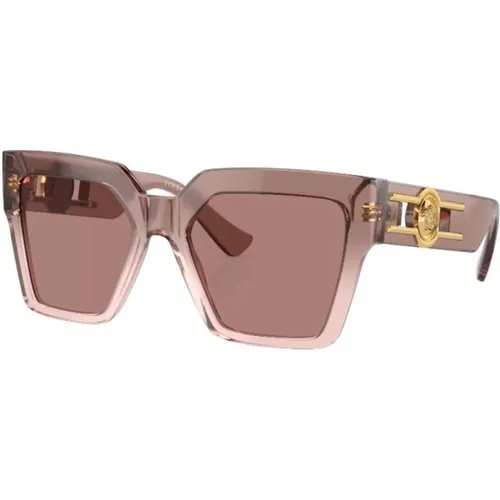 Ve4458 543573 Sunglasses , female, Sizes: 54 MM - Versace - Modalova