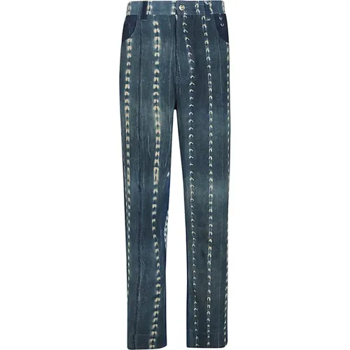 Gerades Jeans , Herren, Größe: W30 - Wales Bonner - Modalova