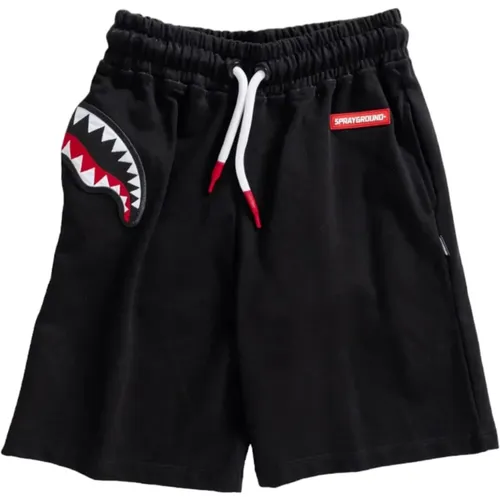 Schwarze Shorts , Herren, Größe: M - SPRAYGROUND - Modalova