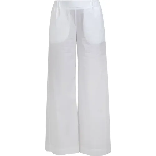 Wide Cotton Pants , female, Sizes: 2XS - Ottod'Ame - Modalova