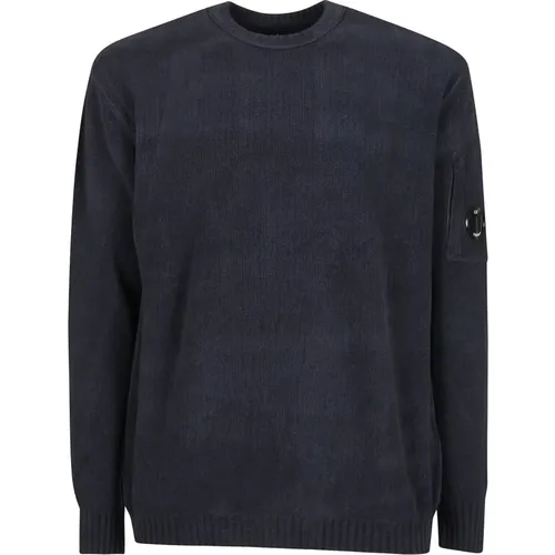 Crew Neck Strickware , Herren, Größe: S - C.P. Company - Modalova