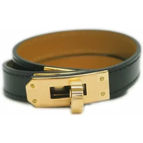 Pre-owned Hermès leather bracelet , unisex, Sizes: ONE SIZE - Hermès Vintage - Modalova