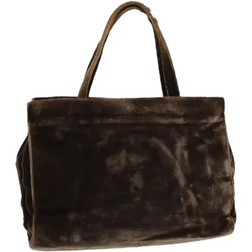 Pre-owned Samt handtaschen - Prada Vintage - Modalova