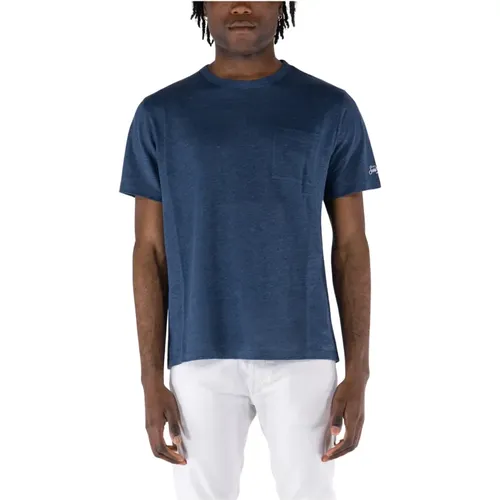 Pocket T-Shirt Ecstasea , male, Sizes: M, S, XL, L - MC2 Saint Barth - Modalova