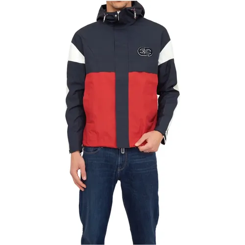 Warm Down Jacket for Men , male, Sizes: S, L, M - Emporio Armani - Modalova