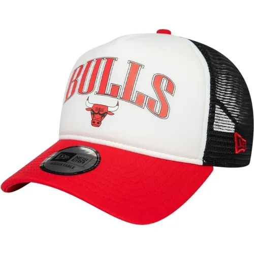 Chicago Bulls Trucker Hat , unisex, Größe: ONE Size - new era - Modalova