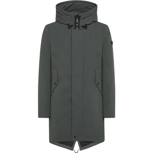 Triple-Layer Parka with Eco-Friendly Membrane , male, Sizes: M, L, S - Peuterey - Modalova