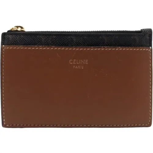 Pre-owned Canvas wallets , female, Sizes: ONE SIZE - Celine Vintage - Modalova