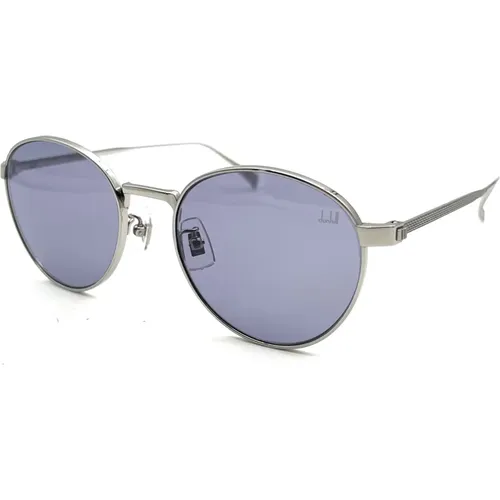 Metallische Sonnenbrille für Frauen , Damen, Größe: 53 MM - Dunhill - Modalova